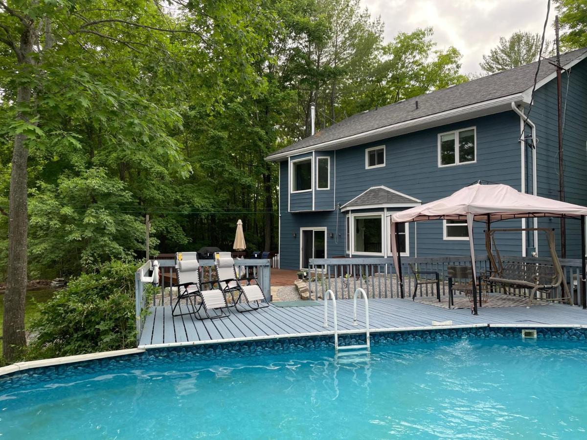 Bobcaygeon Lakeview Cottage In The Forest With Private Swimming Pool מראה חיצוני תמונה